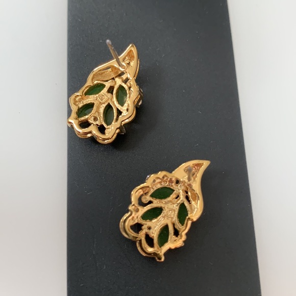 Apple Jade Earrings - Picture 2 of 5